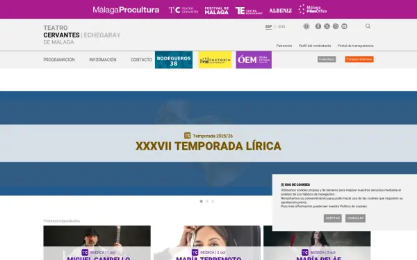 teatrocervantes.com