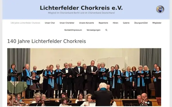 www.lichterfelder-chorkreis-1884.de