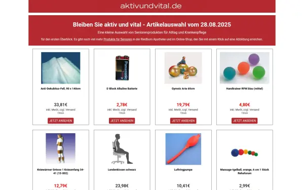 www.aktivundvital.de
