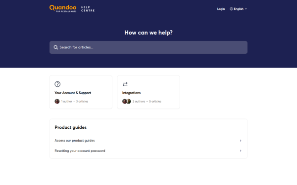 help.quandoo.com