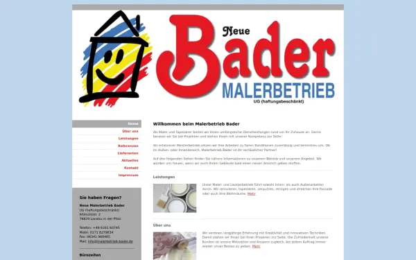 www.malerbetrieb-bader.de