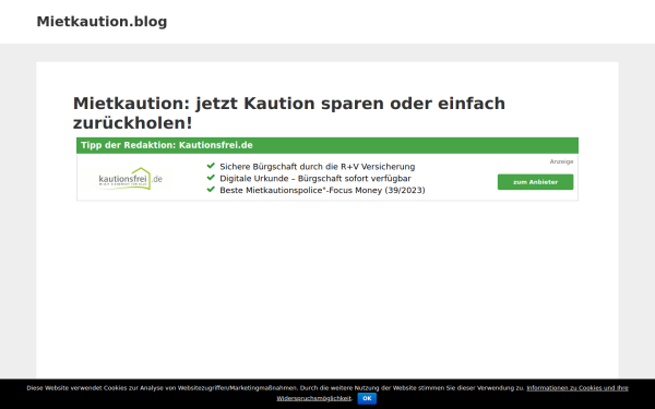 www.mietkaution.blog