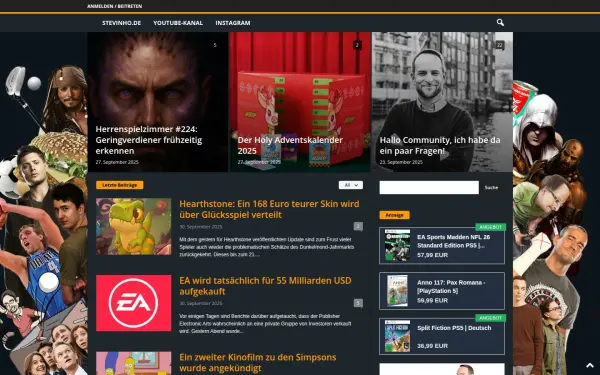 www.stevinho.de