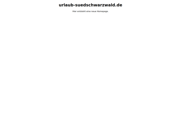 urlaub-suedschwarzwald.de