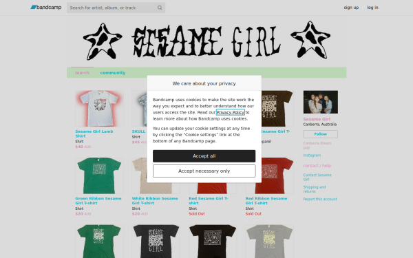 sesamegirl.bandcamp.com