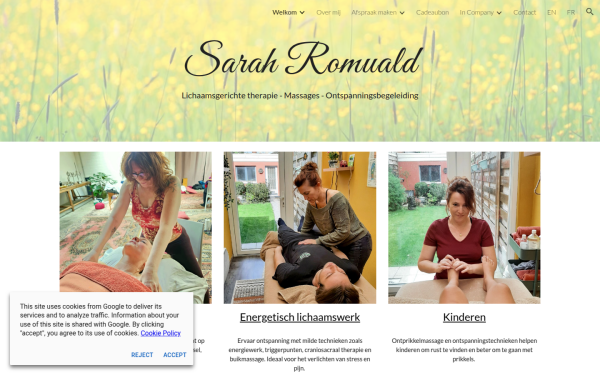 www.sarahromuald.be