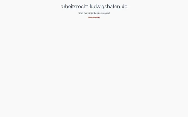 arbeitsrecht-ludwigshafen.de