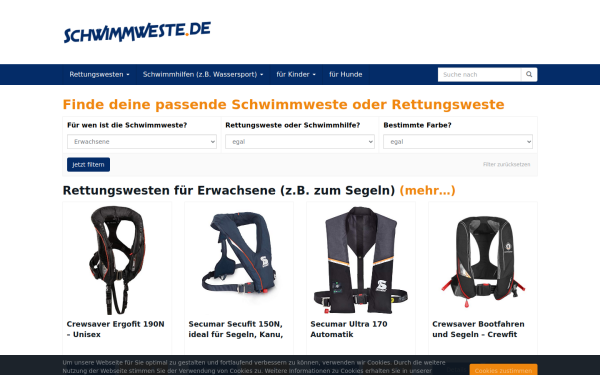 schwimmweste.de