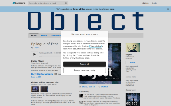 object1.bandcamp.com