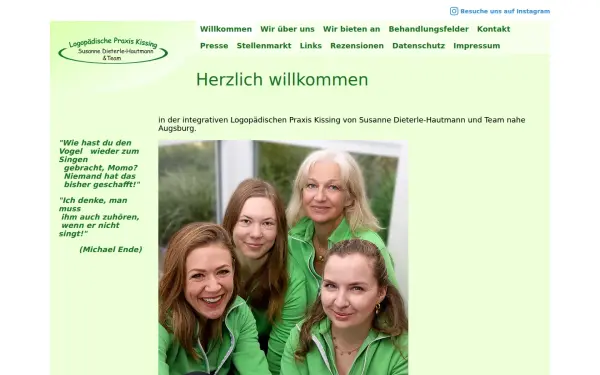 logopaedie-kissing.de
