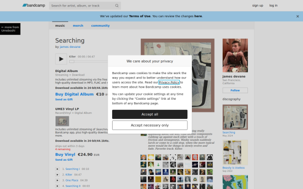 jamesdevane.bandcamp.com