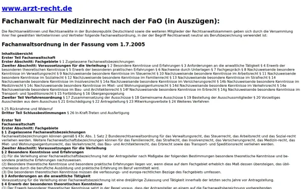 arzt-fachanwalt.de
