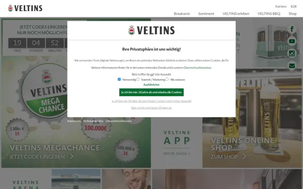 www.veltins.de