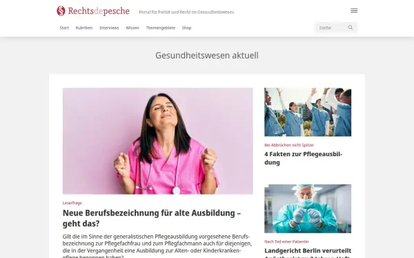 www.rechtsdepesche.de