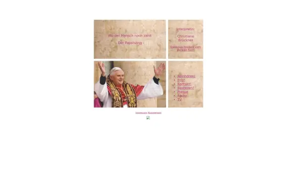 derpapstsong.de