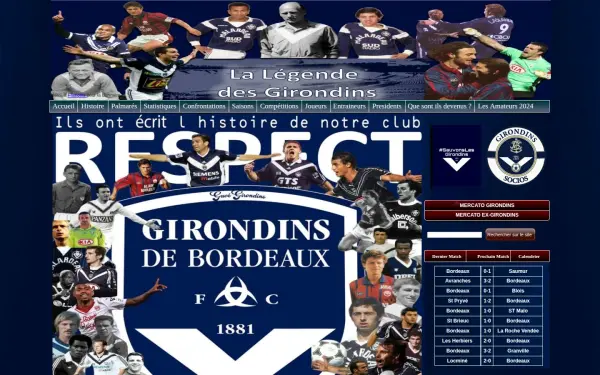 lalegendedesgirondins.com