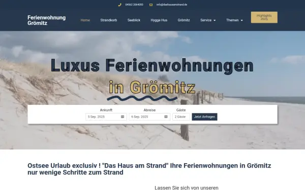dashausamstrand.de