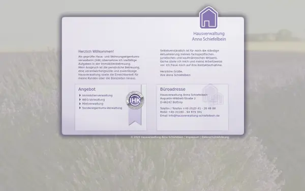 hausverwaltung-schiefelbein.de