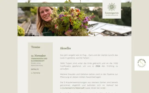 www.dersonnengarten.de