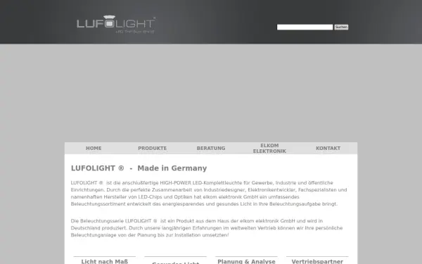lufolight.elkom-elektronik.de