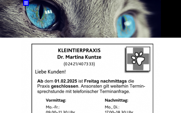 kleintierpraxis-kuntze.de