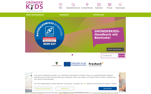www.gruenderkids.de