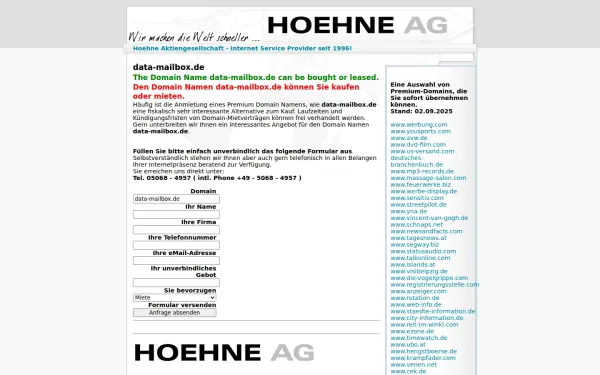 data-mailbox.de