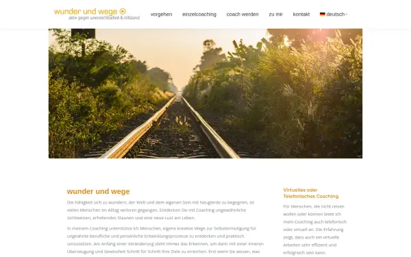 www.wunderundwege.de