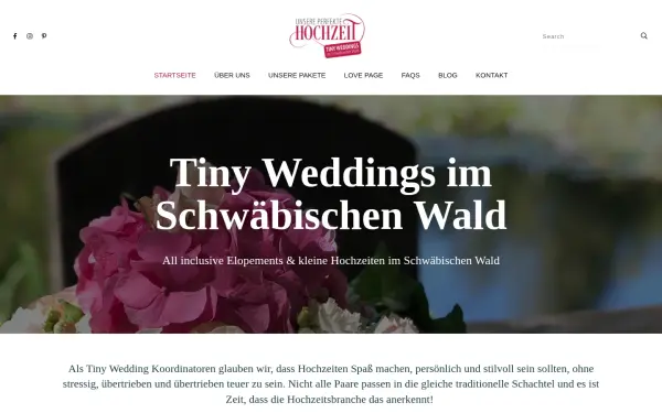 unsereperfektehochzeit.de