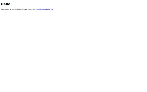 dreizehnter.de
