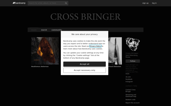 crossbringer.bandcamp.com