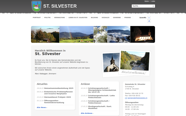 www.stsilvester.ch