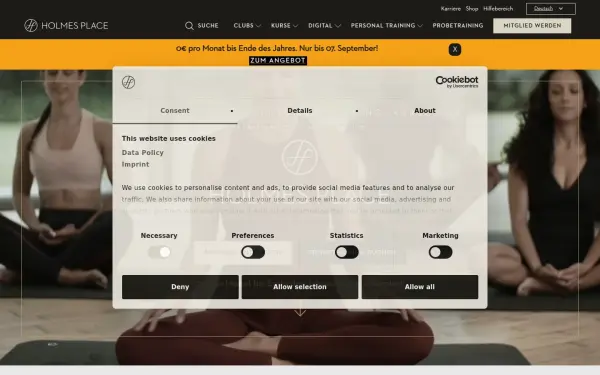 www.holmesplace.de