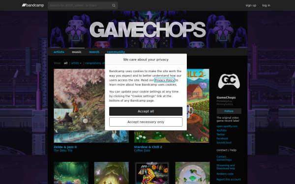 music.gamechops.com