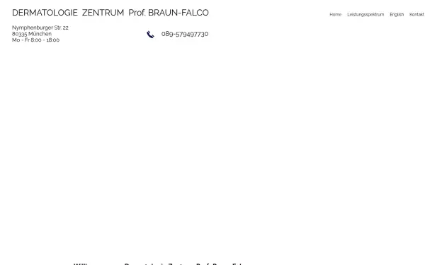 www.dermatologie-braunfalco.de