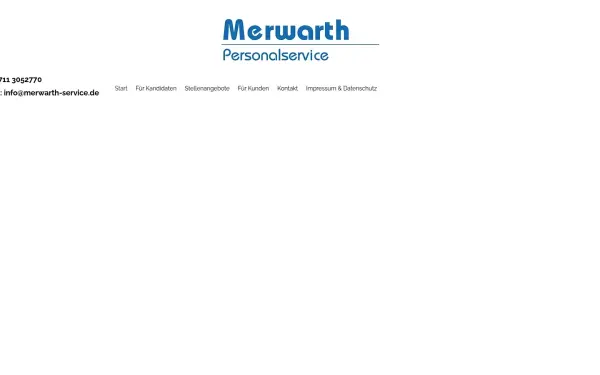 www.merwarth-personalservice.de