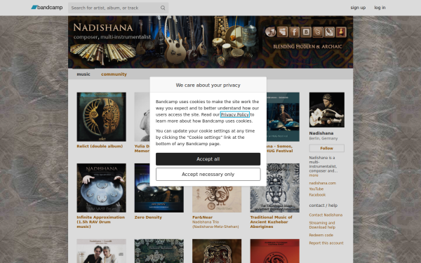 nadishana.bandcamp.com