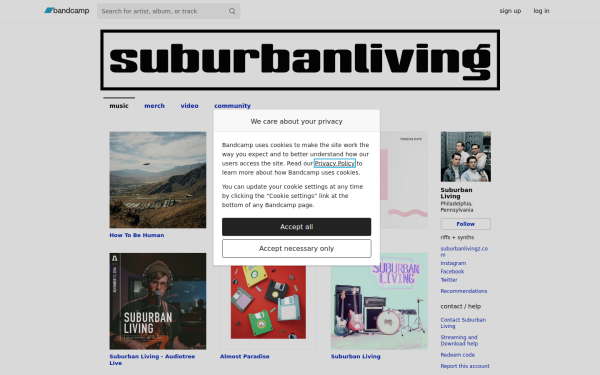 suburbanliving.bandcamp.com