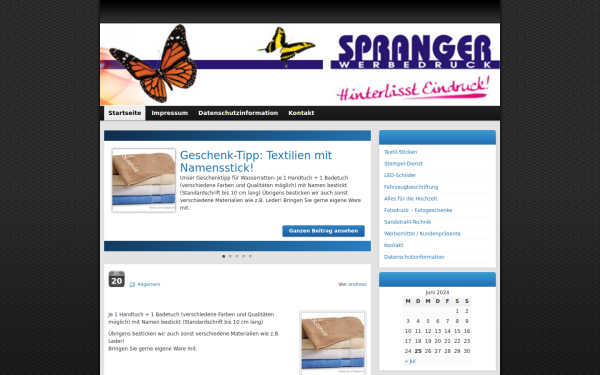 www.werbedruck-spranger.de