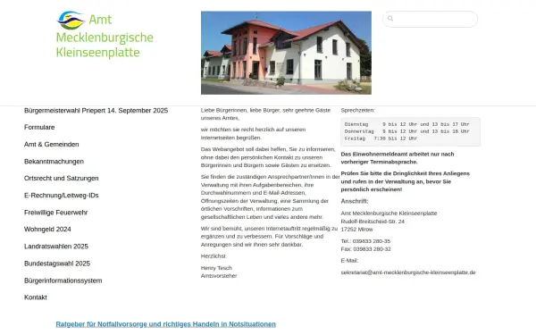 amt-mecklenburgische-kleinseenplatte.de