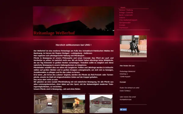 www.reitanlage-wellerhof.de