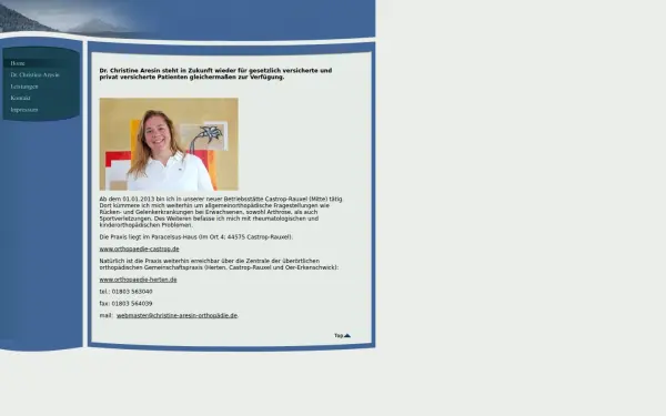 dr-christine-aresin.de