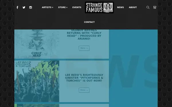 strangefamousrecords.com