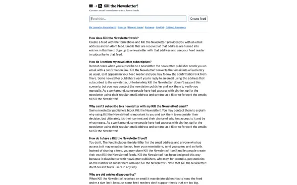 kill-the-newsletter.com