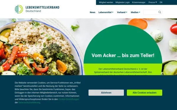 www.lebensmittelverband.de