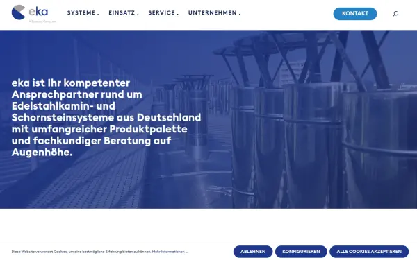 www.eka-edelstahlkamine.de