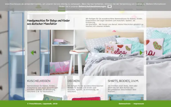 www.froschkissen.de