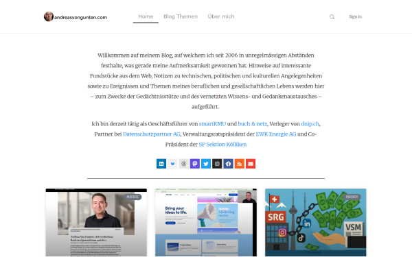 andreasvongunten.com