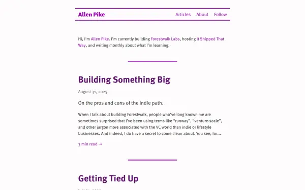 allenpike.com