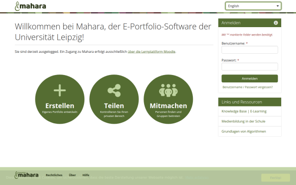 mahara.uni-leipzig.de